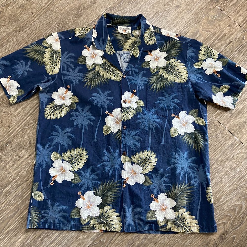 Vintage Pacific Legend Hawaiian Short Sleeve Shirt